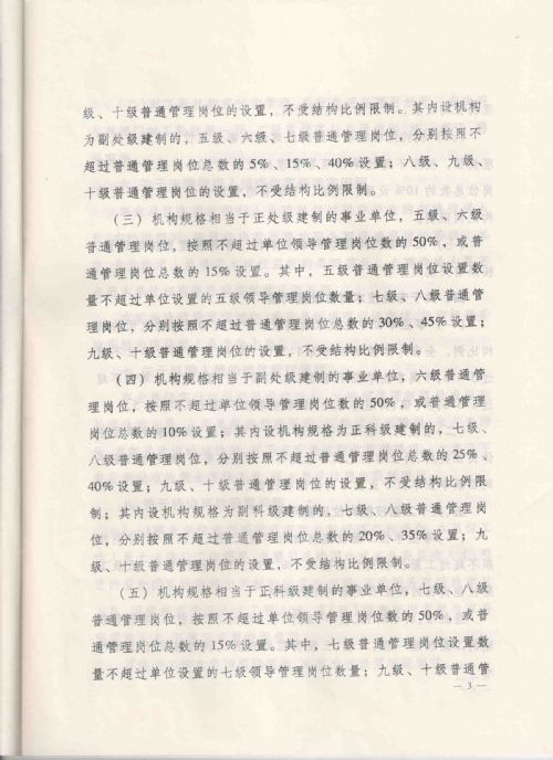 关于全省事业单位实施岗位设置管理有关问题的处理意见，（辽人发[2008]16号）